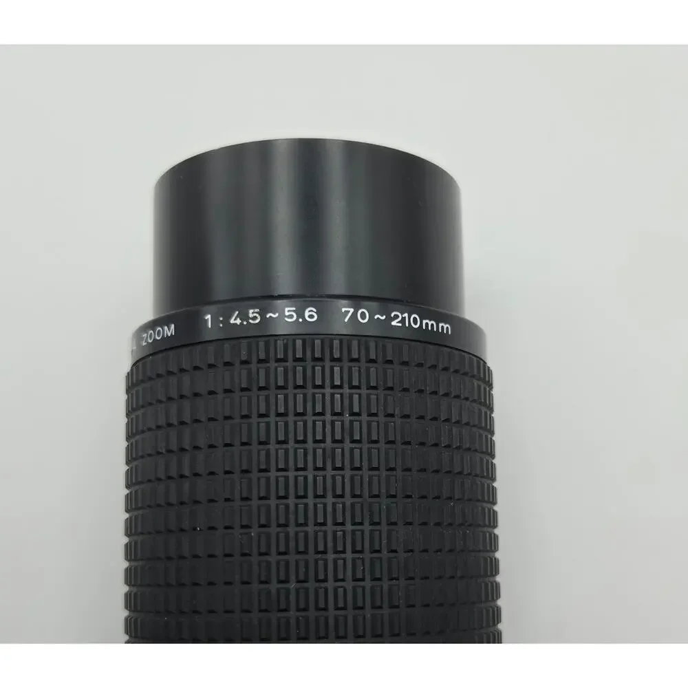 Takumar A Zoom 1:4.5-5.6 70-210MM Lens With Nikon Carrying Case Asahi Japan